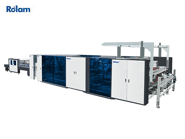 SP SERIES Automatic Double Splicing Folding Gluing Machine